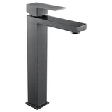 ANZZI Enti Elegant Vessel Sink Faucet (8.87" H), Single Hole, Rhino Alloy Solid Brass, with Rust Resistant Finish, Various Finishes
