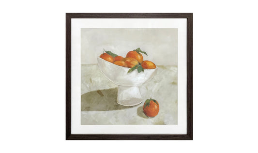 Citrine Framed Painting