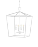 Denison Grande White Lantern
