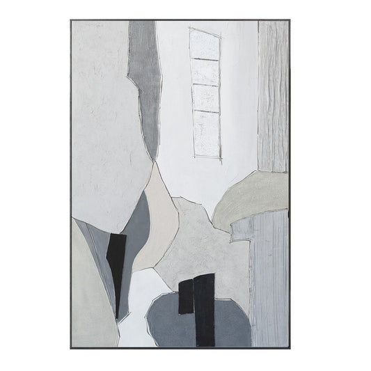 Desert Mirage Hand Painted Framed Diptych