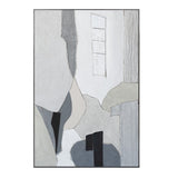 Desert Mirage Hand Painted Framed Diptych
