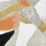 Pastel Patchwork 1 Hand Painted Framed Diptych