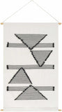 Garber Monochrome Geometric Wall Hanging