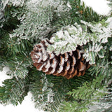 6 Foot Snowfall Creek Pre-lit Christmas Garland