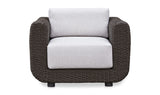 Soma Outdoor Accent Chair Dark Brown