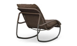 Lyra Outdoor Rocking Chair Brown