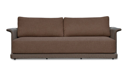 Meredith Outdoor Sofa Brown
