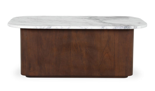 Dash Coffee Table White Calcatta Marble