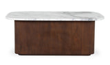 Dash Coffee Table White Calcatta Marble