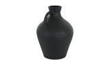 Lyra Vase Black Terracotta