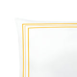400TC Cotton Classic Embroidery Sateen Solid Duvet Cover Set
