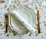 Printed Napkins - Metallic Gold Foil Napkins