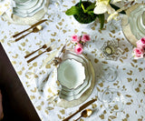 Printed Napkins - Metallic Gold Foil Napkins