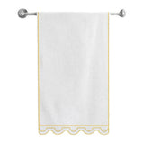 U Shape Embroidered Bath Towels (Set of 2)