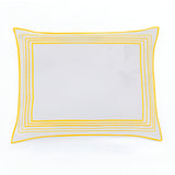 Smart Border 400TC Cotton Embroidery Sateen Solid Pillow Sham