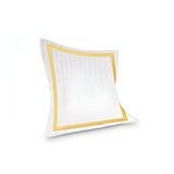 400TC Cotton Sateen Triple Edge Embroidery Stripe Duvet Cover Set