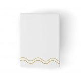 Double Wavy Embroidered Cotton Bath Towels (Set of 2)
