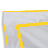 400TC Embroidery & Border Cotton Sateen Solid Pillow Sham
