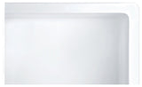 ANZZI Roine Reversible Farmhouse Sink (24" L x 9.06" H), Single Basin, Solid Surface ANZZI Stone, Non-Porous, Easy Clean, Lifetime Warranty