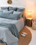 Body pillowcase in Gray blue