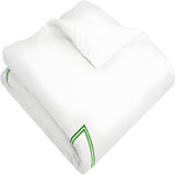 500TC Cotton Double Embroidery Sateen Solid Duvet Cover Set
