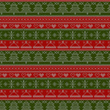 Printed Scalloped Christmas Tree Skirt