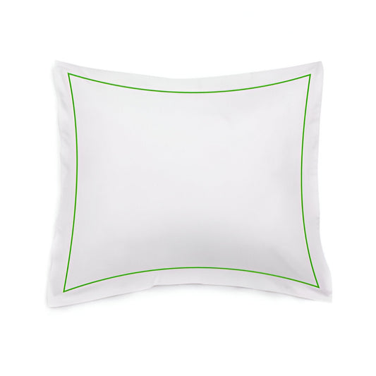 400TC Single Embroidery Sateen Cotton Pillow Sham