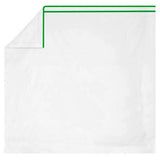 400TC Embroidery & Border Cotton Sateen Solid Top Sheet