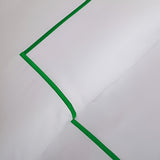 400TC Single Embroidery Sateen Cotton Euro Sham