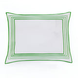 Smart Border 400TC Cotton Embroidery Sateen Solid Pillow Sham