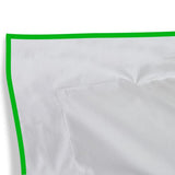 400TC Embroidery Cotton Sateen Solid Euro Sham
