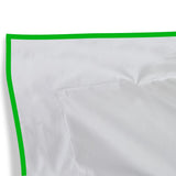 400TC Embroidery Cotton Sateen Solid Pillow Sham