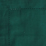 Hemstitch Dinner Napkins - Green