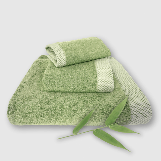 Bamboo 3 Piece Towel Set - Sage
