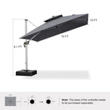 PURPLE LEAF Premium Patio Umbrella Classic SUNBRELLA Cantilever Umbrellas