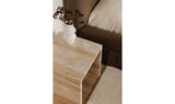 Rosa Accent Table Multicolor Marble
