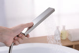 ANZZI Union Floor Mount Tub Filler (41" H), 2-Handle Control, 60" Hand Sprayer, Solid Brass, cUPC Certified, Various Finishes