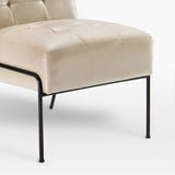 Armless Accent Chair