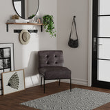 Armless Accent Chair