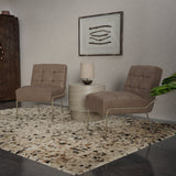 Armless Accent Chair