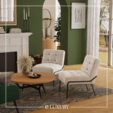 Armless Accent Chair