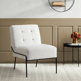 Armless Accent Chair
