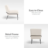 Armless Accent Chair