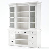 Halifax Library Hutch with Basket Set