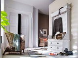 Halifax Entryway Coat Rack & Bench Unit