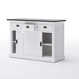 Halifax Contrast Buffet with Sliding Doors