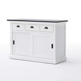 Halifax Contrast Buffet with Sliding Doors