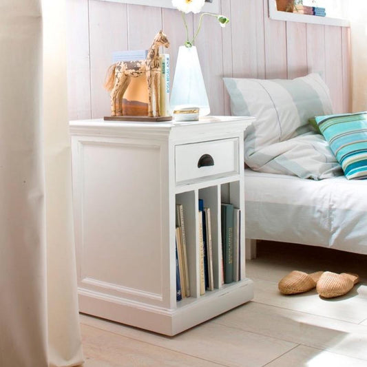Halifax Bedside Table with Dividers