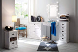 Halifax Bedside Storage Unit with Basket