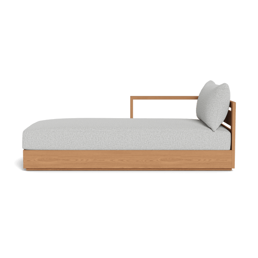 Hayman Teak Chaise Left